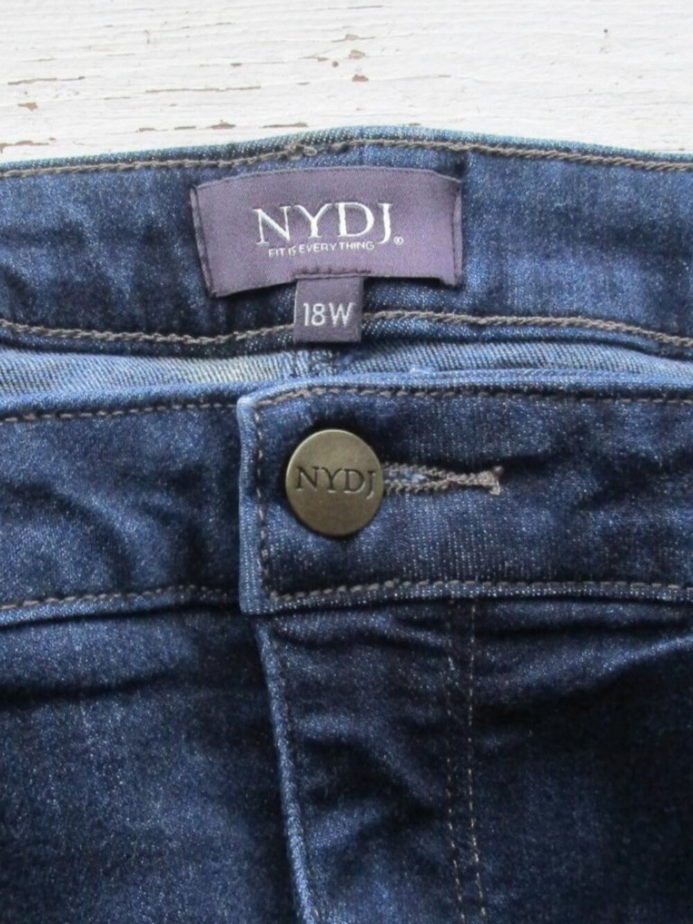 NYDJ Jeans Size 18W Lift Tuck Ami Skinny Denim - Picture 8 of 8